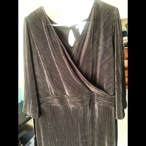 Catherine Black Dressy Pleated Jumpsuit